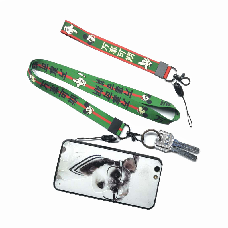 Factory direct sales separate Mobile Phone Lanyard Key Chain Lanyard creative lanyard adjustment Chain Lanyard wholesale customization